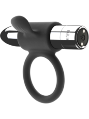 BLACK&SILVER - BAGUE RECHARGEABLE CAMERON ARGENT
