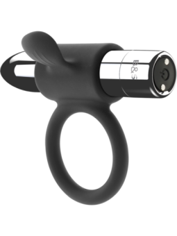 BLACK&SILVER - BAGUE RECHARGEABLE CAMERON ARGENT