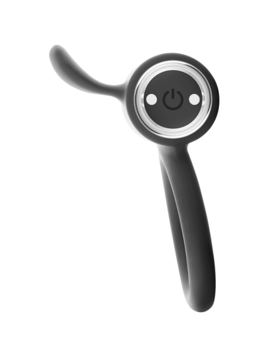 BLACK&SILVER - BAGUE RECHARGEABLE CAMERON ARGENT