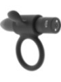 BLACK&SILVER - BAGUE RECHARGEABLE CAMERON NOIR