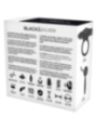 BLACK&SILVER - BAGUE RECHARGEABLE CAMERON NOIR