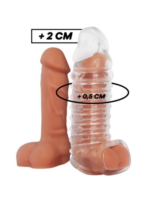 VIRILXL - EXTENSION DE PÉNIS ET GAINE V11 TRANSPARENTE