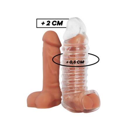 VIRILXL - EXTENSION DE PÉNIS ET GAINE V11 TRANSPARENTE