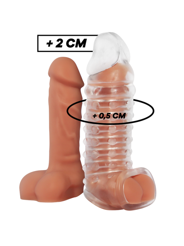 VIRILXL - EXTENSION DE PÉNIS ET GAINE V11 TRANSPARENTE