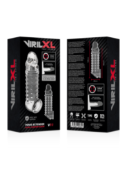 VIRILXL - EXTENSION DE PÉNIS ET GAINE V11 TRANSPARENTE