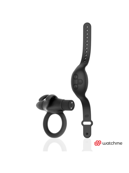 BLACK&SILVER - AGRON TÉLÉCOMMANDE COCKRING WATCHME