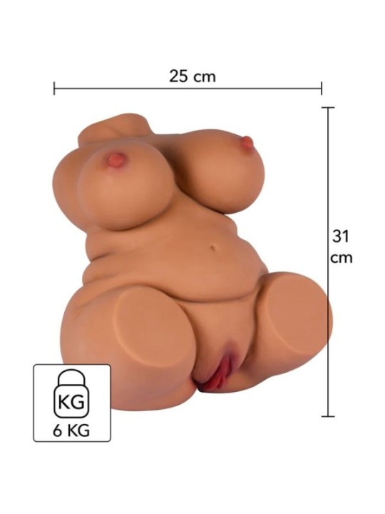 HIDDEN DESIRE - FAT FUCK QUEEN TORSO MASTURBATEUR FÉMININ 6 KG