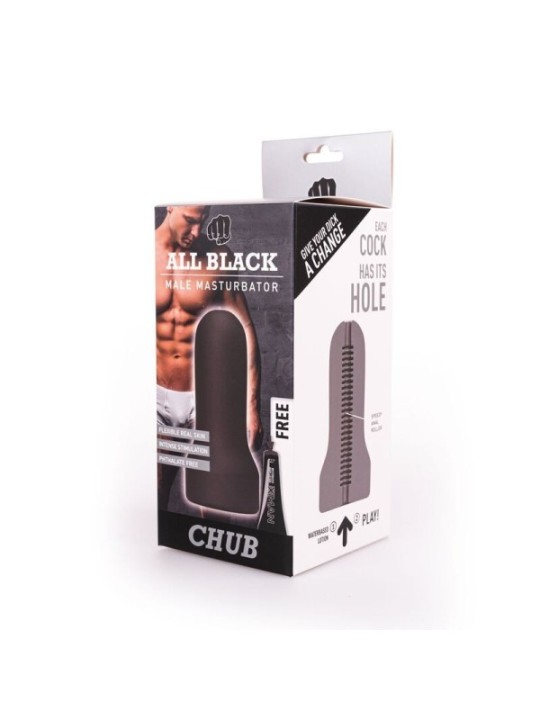 ALL BLACK - MASTURBATEUR BOUCLE MODÈLE 2