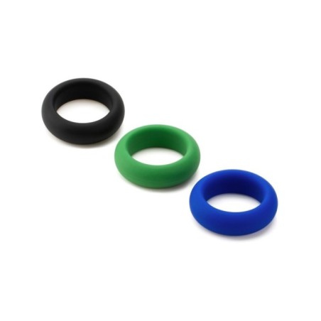 JE JOUE - ENSEMBLE SILICONE ANNEAUX PÉNIS SILICONE