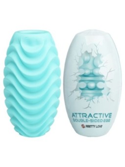 PRETTY LOVE - OEUF MASTURBATEUR DOUBLE FACE TURQUOISE