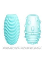PRETTY LOVE - OEUF MASTURBATEUR DOUBLE FACE TURQUOISE
