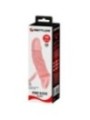 BAILE - GAINE DEXTENSION DE PÉNIS AVEC SANGLE POUR TESTICULES 13,5 CM