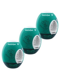 SATISFYER - 3 OEUFS MASTURBATEURS NAUGHTY