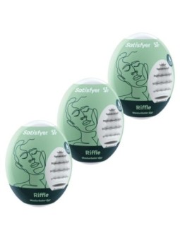 SATISFYER - 3 OEUFS MASTURBATEURS RIFFLE