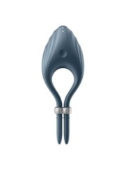 SATISFYER - VIBRATEUR ANNEAU DUELIST GRIS