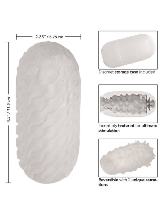 CALEXOTICS - STROKER NUBBY RÉVERSIBLE