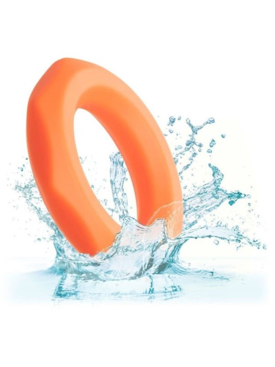 CALEXOTICS - BAGUE ALPHA SEXAGON ORANGE
