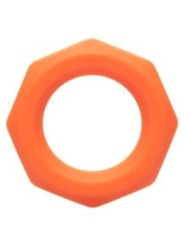 CALEXOTICS - BAGUE ALPHA SEXAGON ORANGE