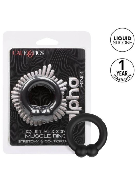 CALEXOTICS - BAGUE MUSCULAIRE ALPHA NOIR