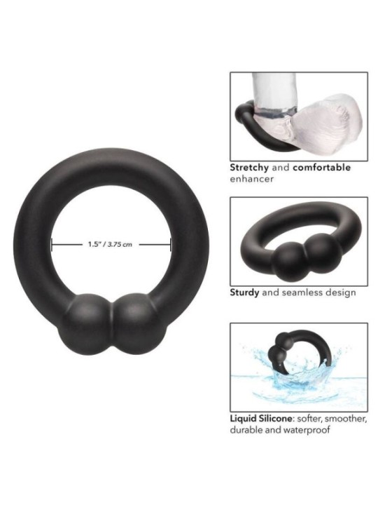 CALEXOTICS - BAGUE MUSCULAIRE ALPHA NOIR