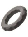 CALEXOTICS - BAGUE ALPHA ERECT GRIS