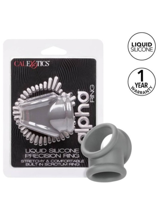 CALEXOTICS - BAGUE ALPHA PRECISION GRIS