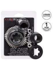 CALEXOTICS - BAGUE ALPHA DUAL MAGNUM NOIR