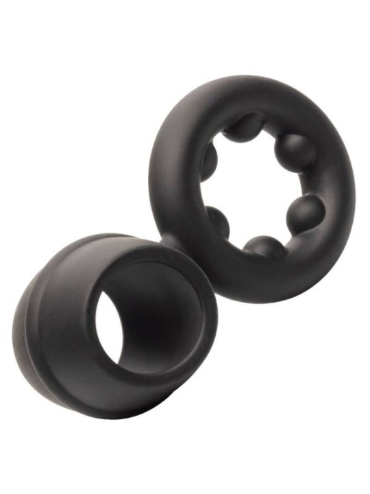 CALEXOTICS - BAGUE ALPHA DUAL MAGNUM NOIR