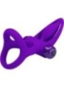 PRETTY LOVE - ANNEAU VIBRATEUR 10 VIBRATIONS SILICONE VIOLETTE