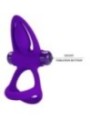 PRETTY LOVE - ANNEAU VIBRATEUR 10 VIBRATIONS SILICONE VIOLETTE