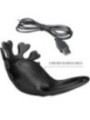 PRETTY LOVE - ANNEAU VIBRATEUR RUBEN 7 VIBRATIONS SILICONE NOIR
