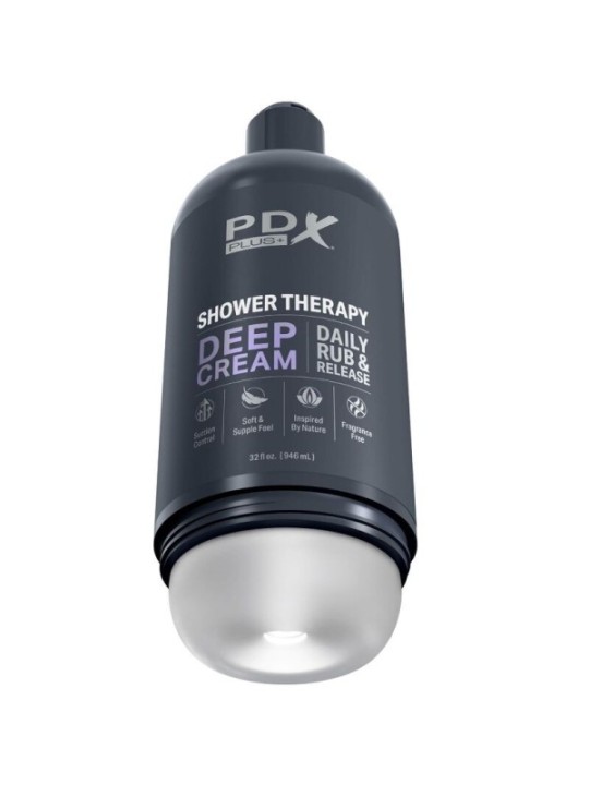 PDX PLUS - STROKER MASTURBATEUR DISCRET DEEP CREAM SHAMPOOING CONCEPTION DE BOUTEILLE