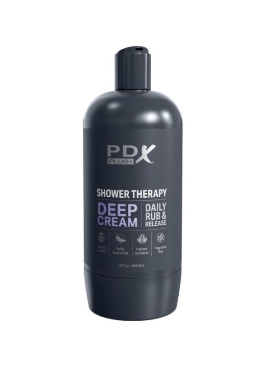 PDX PLUS - STROKER MASTURBATEUR DISCRET DEEP CREAM SHAMPOOING CONCEPTION DE BOUTEILLE