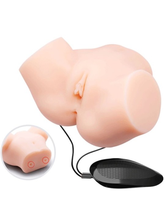 CRAZY BULL - VIBRATEUR VAGIN ET ANUS RÉALISTE SAMANTHA