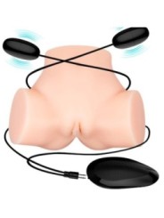 CRAZY BULL - VIBRATEUR VAGIN ET ANUS RÉALISTE SAMANTHA