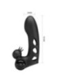 PRETTY LOVE - COUVERCLE DE DOIGT VIBRATEUR ORLANDO NOIR