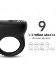ARMONY - ANNEAU VIBRATEUR NOIR