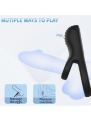 ARMONY - VIBRATEUR DOUBLE ANNEAU NOIR