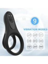 ARMONY - VIBRATEUR DOUBLE ANNEAU NOIR