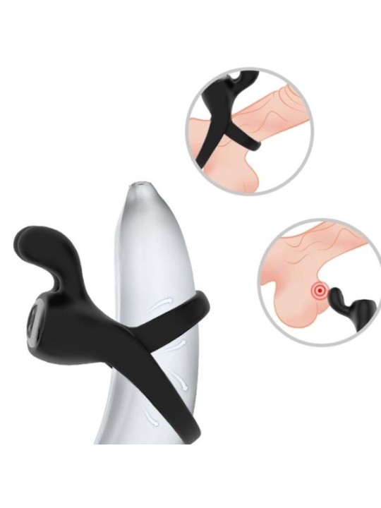 ARMONY - ANNEAU VIBRATEUR LAPIN NOIR