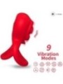 ARMONY - ANNEAU VIBRATEUR COEUR ROUGE