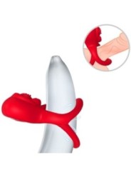 ARMONY - ANNEAU VIBRATEUR COEUR ROUGE