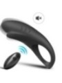 ARMONY - ANNEAU VIBRATEUR SHARK POUR COUPLES TÉLÉCOMMANDE NOIR