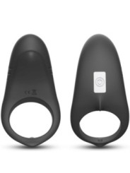 ARMONY - ANNEAU VIBRATEUR SHARK POUR COUPLES TÉLÉCOMMANDE NOIR