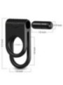 ARMONY - TWINS DOUBLE VIBRATEUR POUR COUPLES NOIR
