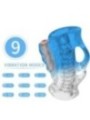 ARMONY - MASTURBATEUR DOIGT & VIBRATEUR BLEU GRADIENT