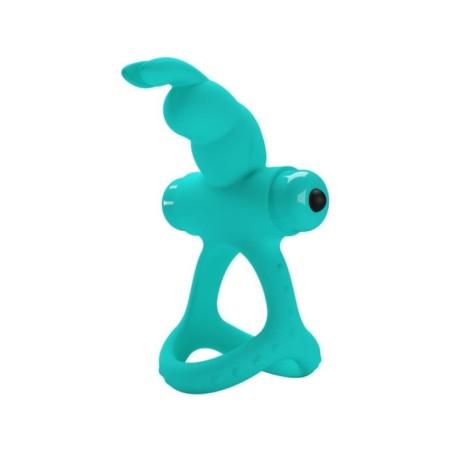 PRETTY LOVE - ANNEAU VIBRATEUR LAPIN VERT FIGGY
