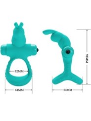 PRETTY LOVE - ANNEAU VIBRATEUR LAPIN VERT FIGGY