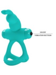 PRETTY LOVE - ANNEAU VIBRATEUR LAPIN VERT FIGGY