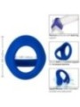 CALEXOTICS - ADMIRAL COCK BALL DOUBLE ANNEAU BLEU